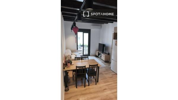 Habitación en piso compartido en barcelona.