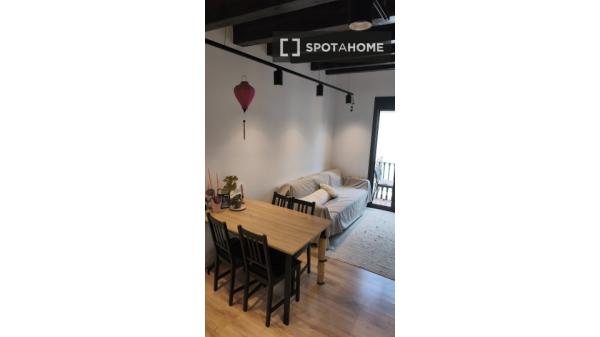 Habitación en piso compartido en barcelona.