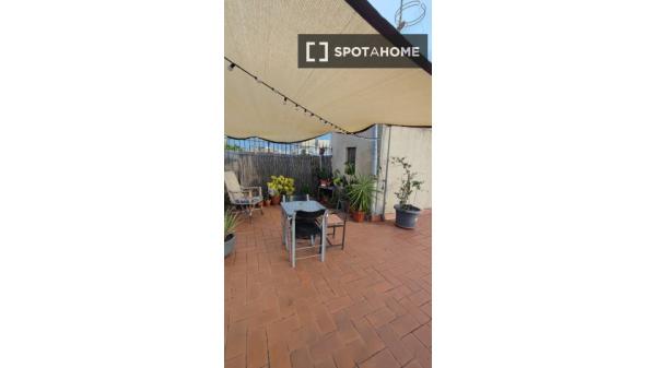 Habitación en piso compartido en barcelona.