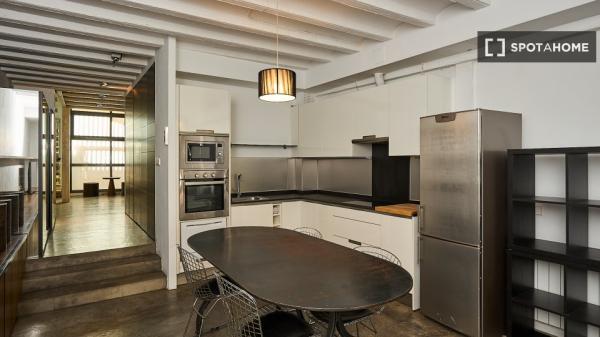 Estudio en alquiler en Vila de Gràcia, Barcelona.