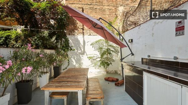 Estudio en alquiler en Vila de Gràcia, Barcelona.