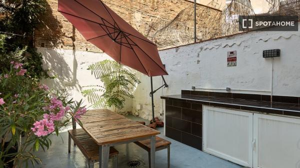 Estudio en alquiler en Vila de Gràcia, Barcelona.