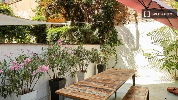 Estudio en alquiler en Vila de Gràcia, Barcelona.