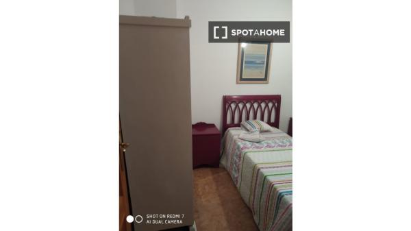 Pokój do wynajęcia w mieszkaniu z 3 sypialniami w La Chanca, Almería.