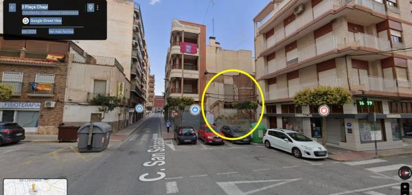 Terreno en plaza Chapí, 1