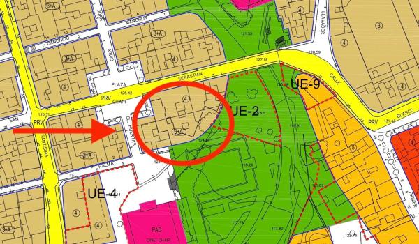 Terreno en plaza Chapí, 1