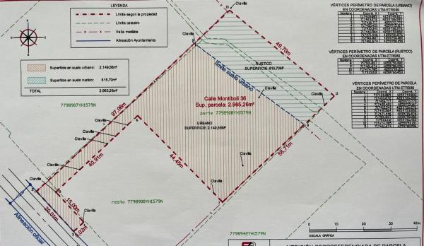 Terreno en calle Montíboli, 36