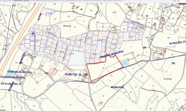 Terreno en Alfaz del Pi Pueblo-Urbanizaciones