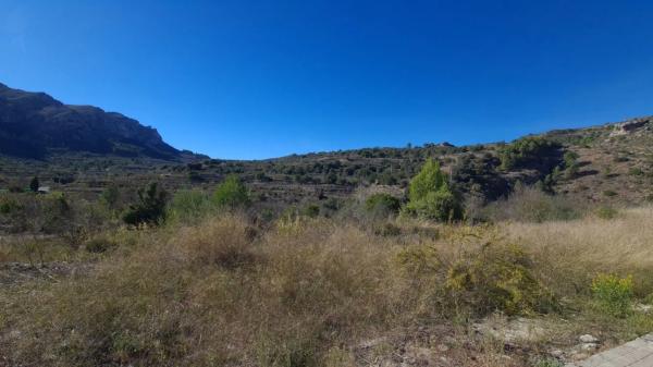 Terreno en Vall de Gallinera