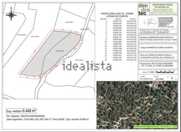 Terreno en Pla De L`assagador, 12 poligono
