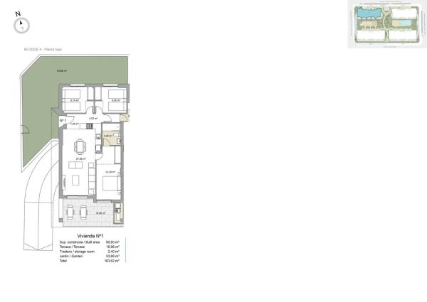 Piso en calle Camilo José Cela