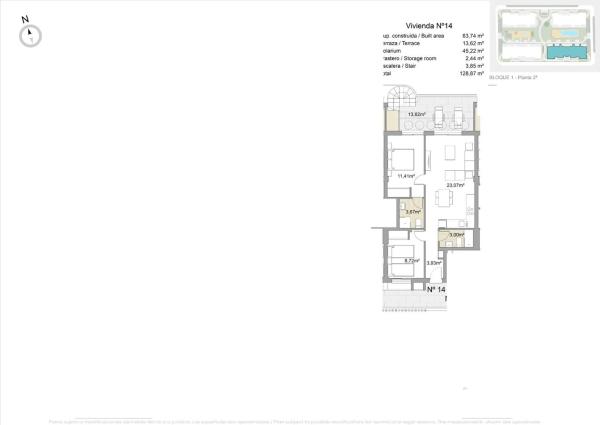 Piso en avenida Camilo José Cela