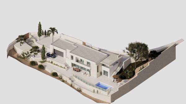 Unifamiliar Aislado Con Piscila Calle Brújula