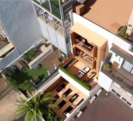 Ático en venta en plaza Marques de Camps, 1