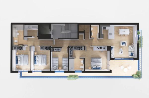 Piso en venta en calle de la M. de Déu de Montserrat, 24