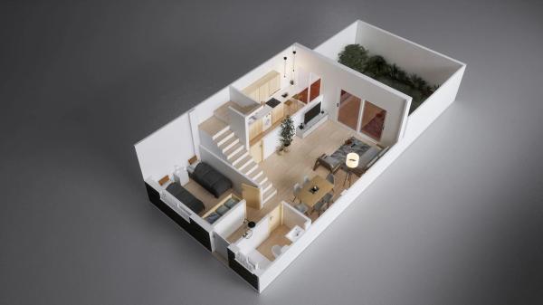 Chalet adosado en venta en calle Pedro Azcarate, 20