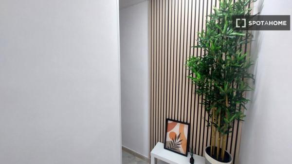 Habitación en piso compartido en madrid.