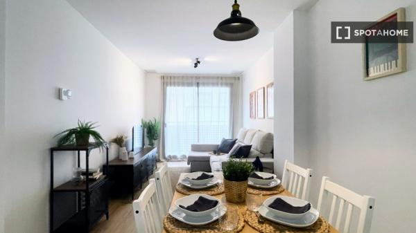 Apartamento de 2 habitaciones en alquiler en Terrassa, Barcelona