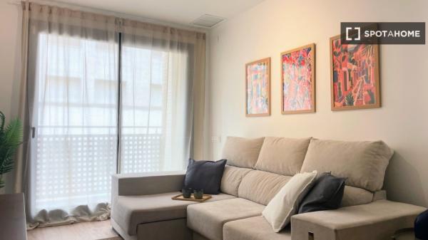 Apartamento de 2 habitaciones en alquiler en Terrassa, Barcelona