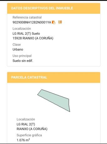 Terreno en Aldea Rial, 2 d