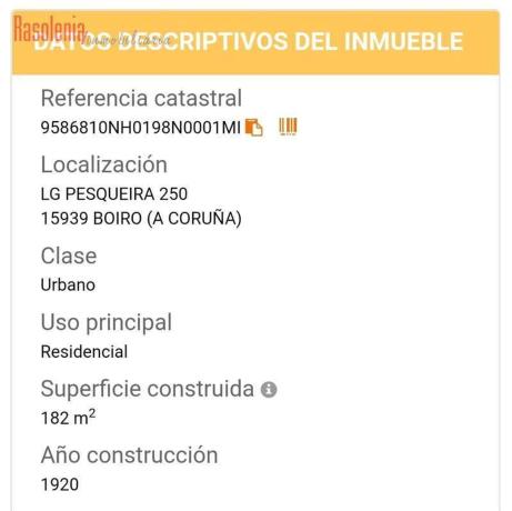 Terreno en Lugar Pesqueira, 250