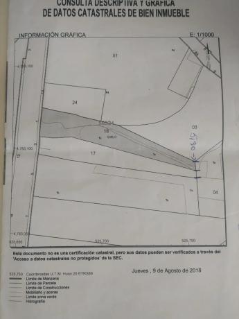 Terreno en a Ponte Rosende, km 1