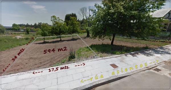 Terreno en calle As Mosqueiras, 10