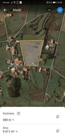 Terreno en lugar hermedesuxo abaixo, 47