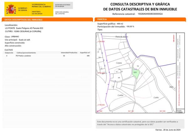 Terreno en Lugar a Ponte de Trasanquelos s/n