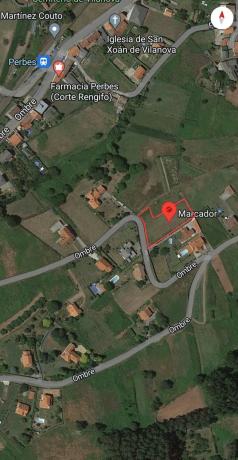 Terreno en Lugar Ombre, 40 f