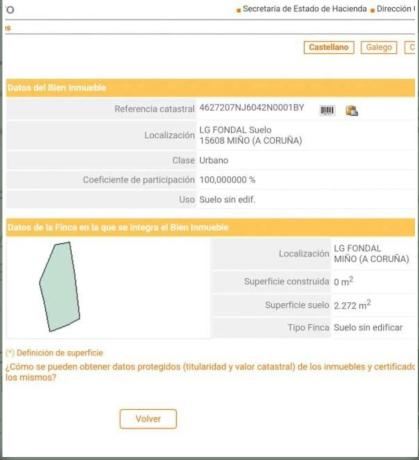 Terreno en Lugar Fondal, km 2