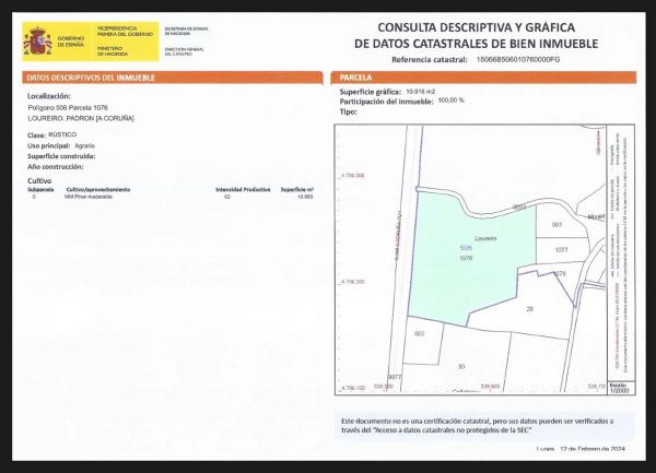 Terreno en glorieta Polígono 506, Parcelas 1074-1076 s/n