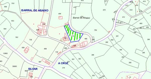Terreno en Lugar do Barral, km 2