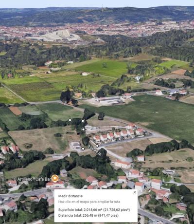 Terreno en calle das Penas