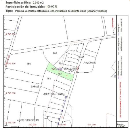Terreno en calle das Penas