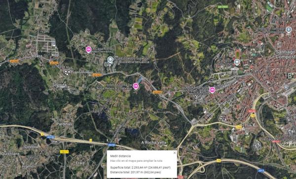 Terreno en calle de Muros