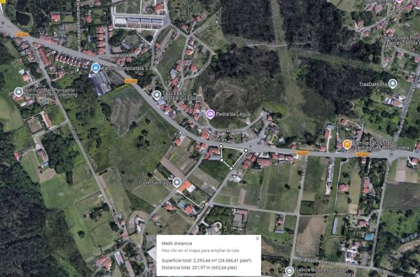 Terreno en calle de Muros