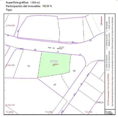 Terreno en calle de Muros