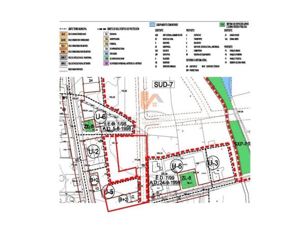 Terreno en travesía de Cacheiras