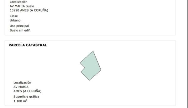 Terreno en avenida da Maía s/n