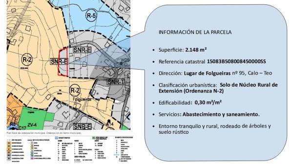 Terreno en Folgueiras, 95