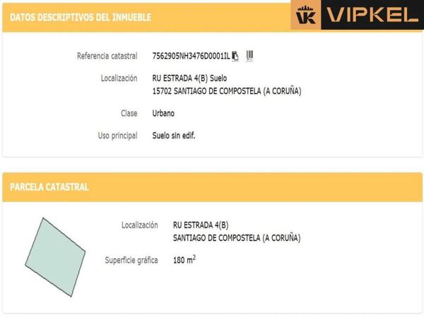 Terreno en calle da Estrada