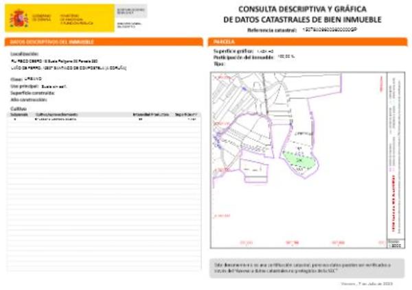 Terreno en Rego do Cebro