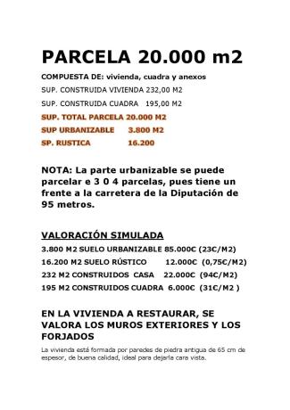 Terreno en Lugar Oleiros, 18