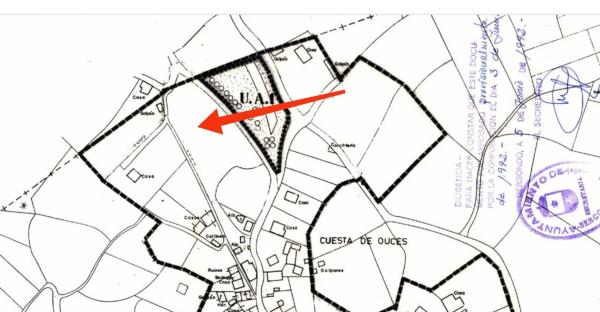 Terreno en calle Costa de Ouces