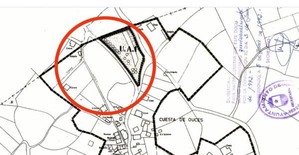 Terreno en calle Costa de Ouces
