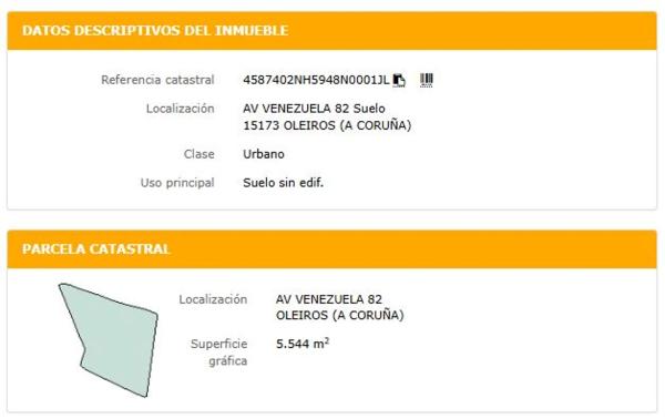 Terreno en avenida de Venezuela, 82