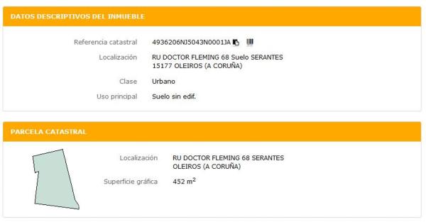 Terreno en calle Doctor Fleming, 66