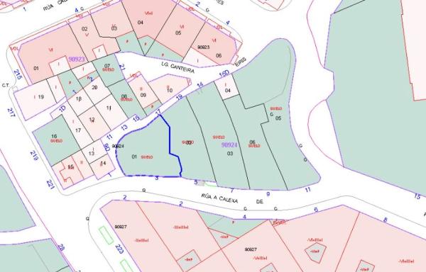 Terreno en calle Canteira de Eirís, 10