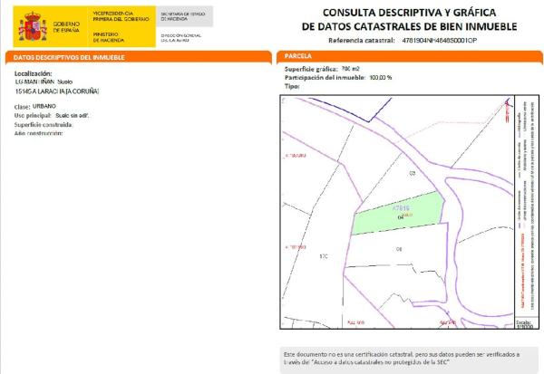 Terreno en Parroquias rurales